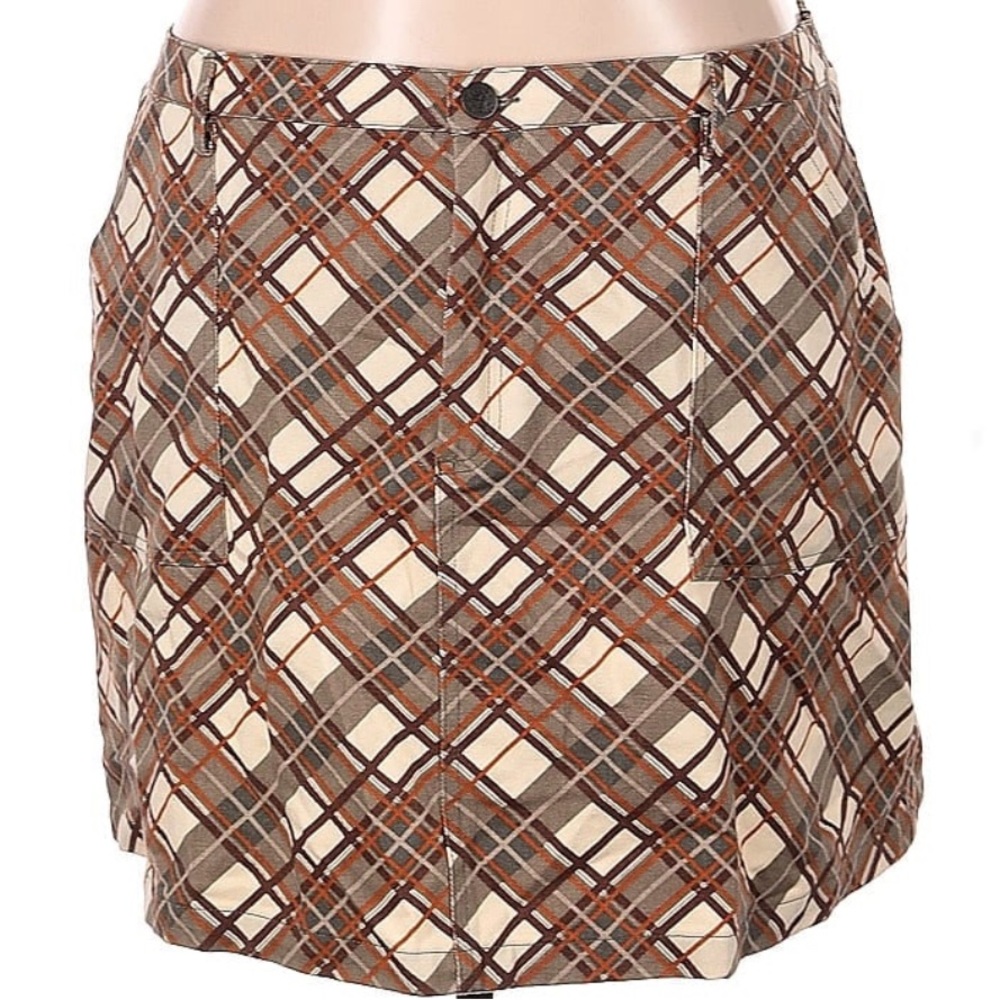 NWOT Lucy & Yak Blair Skirt Organic Twill Peggy Print Size UK 22 US 18 - Picture 2 of 12